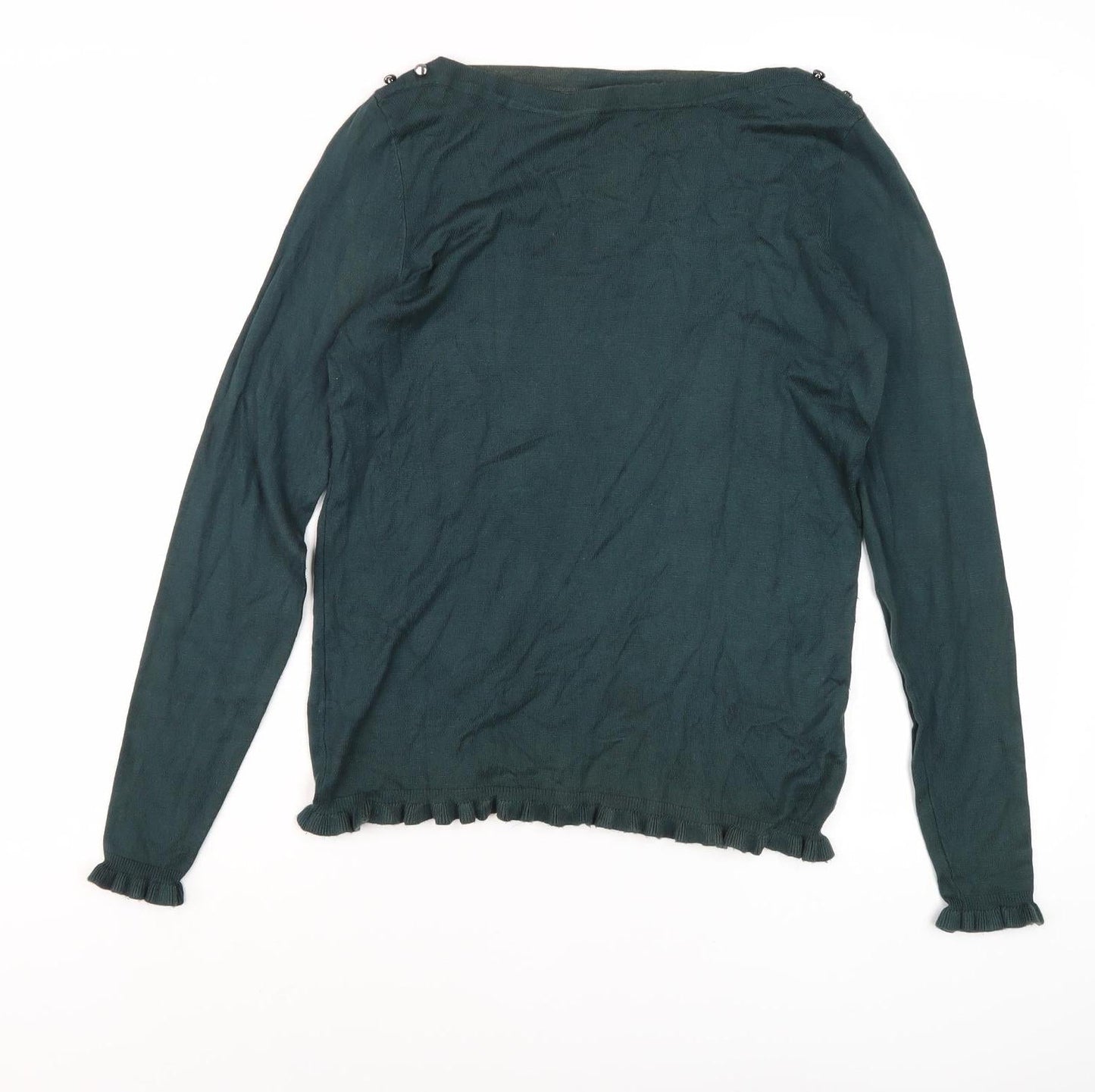 Womens UK Size 12 Wallis Green  Jumper