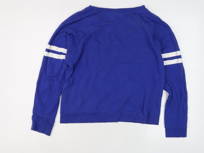 Womens UK Size S H&M Blue  T-Shirt