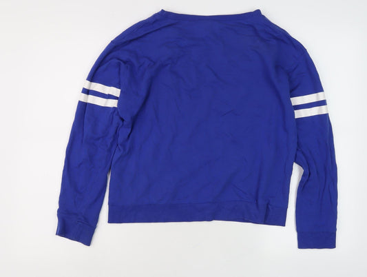 Womens UK Size S H&M Blue  T-Shirt