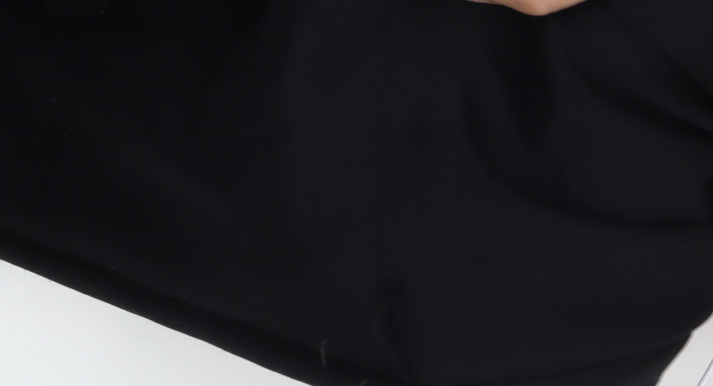 Adidas Boys' Black Track Pants, 12Y, Breathable & Stylish
