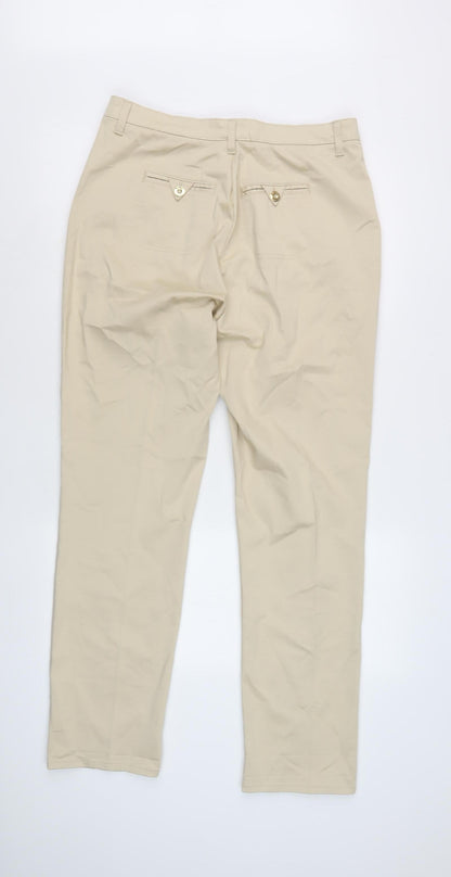 Womens UK Size 16 Marks and Spencer   Beige Trousers