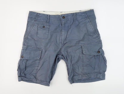 Unisex Adultss UK Size 6 H&M Regular Fit Cargo Shorts