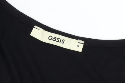 Womens UK Size S Oasis Multicoloured Tunic Blouse