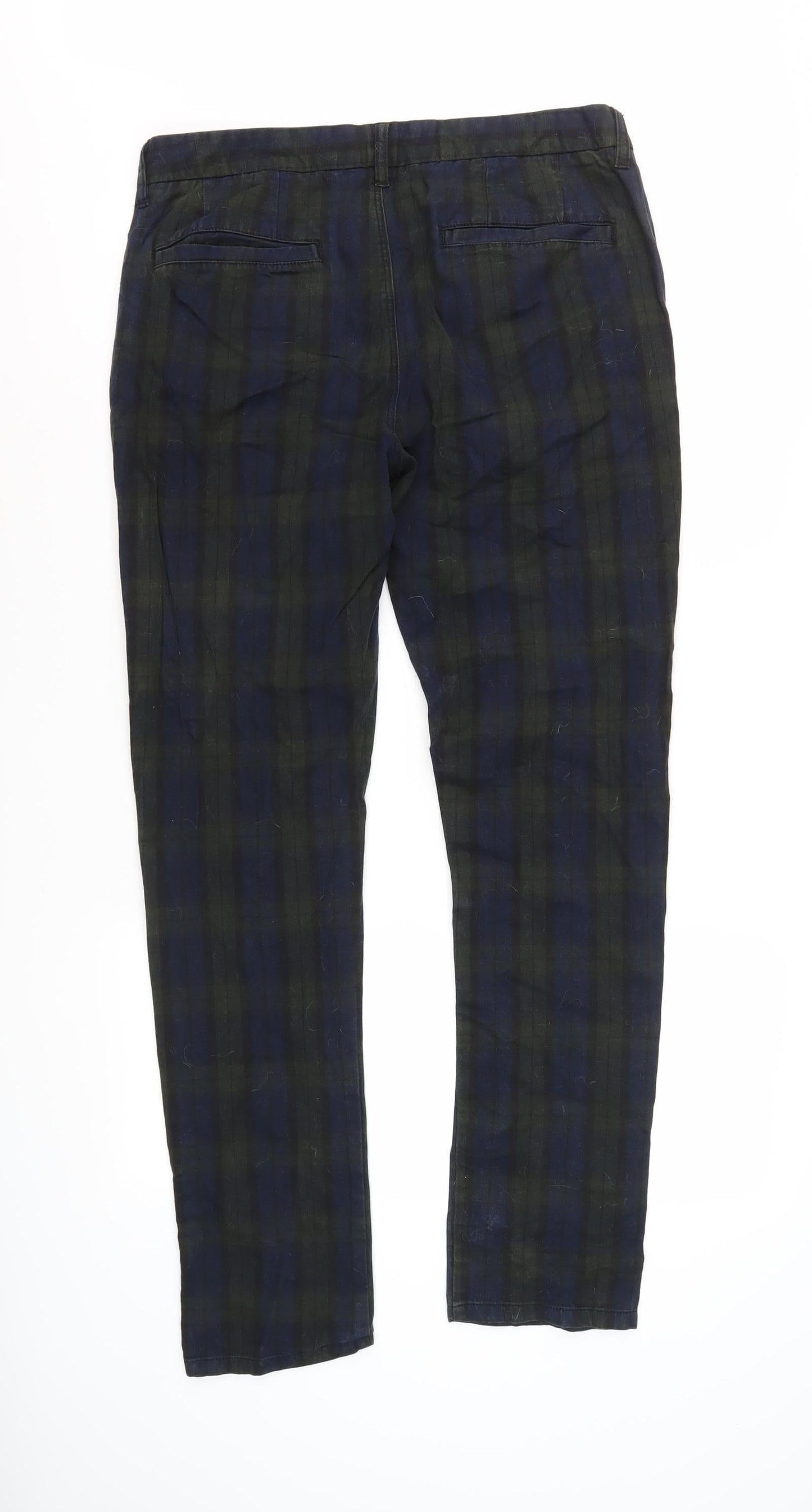 Topman Men's Multicoloured Skinny Chino Trousers 34