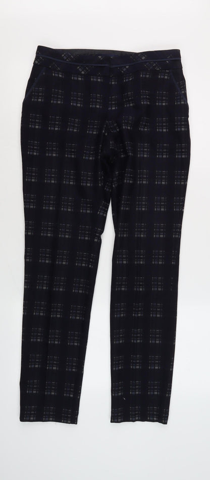 Womens UK Size S NEXT Regular Fit  Multicoloured Trousers