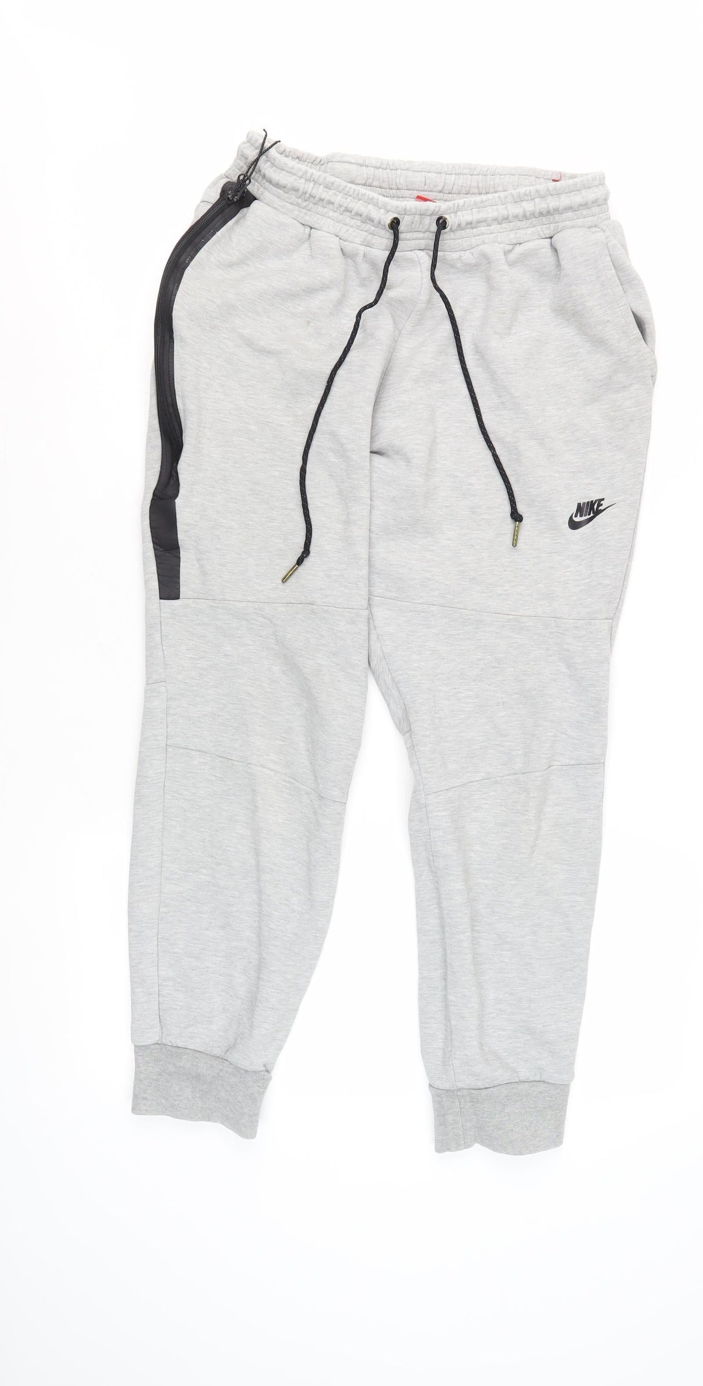 Nike Men's Grey Jogger Trousers L - Gym & Casual Wear
