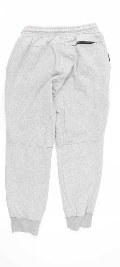 Nike Men's Grey Jogger Trousers L - Gym & Casual Wear