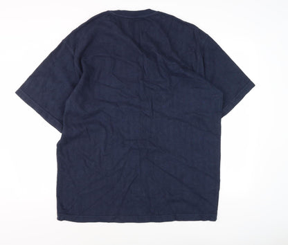 STWD Men's XL Blue Music Logo T-Shirt