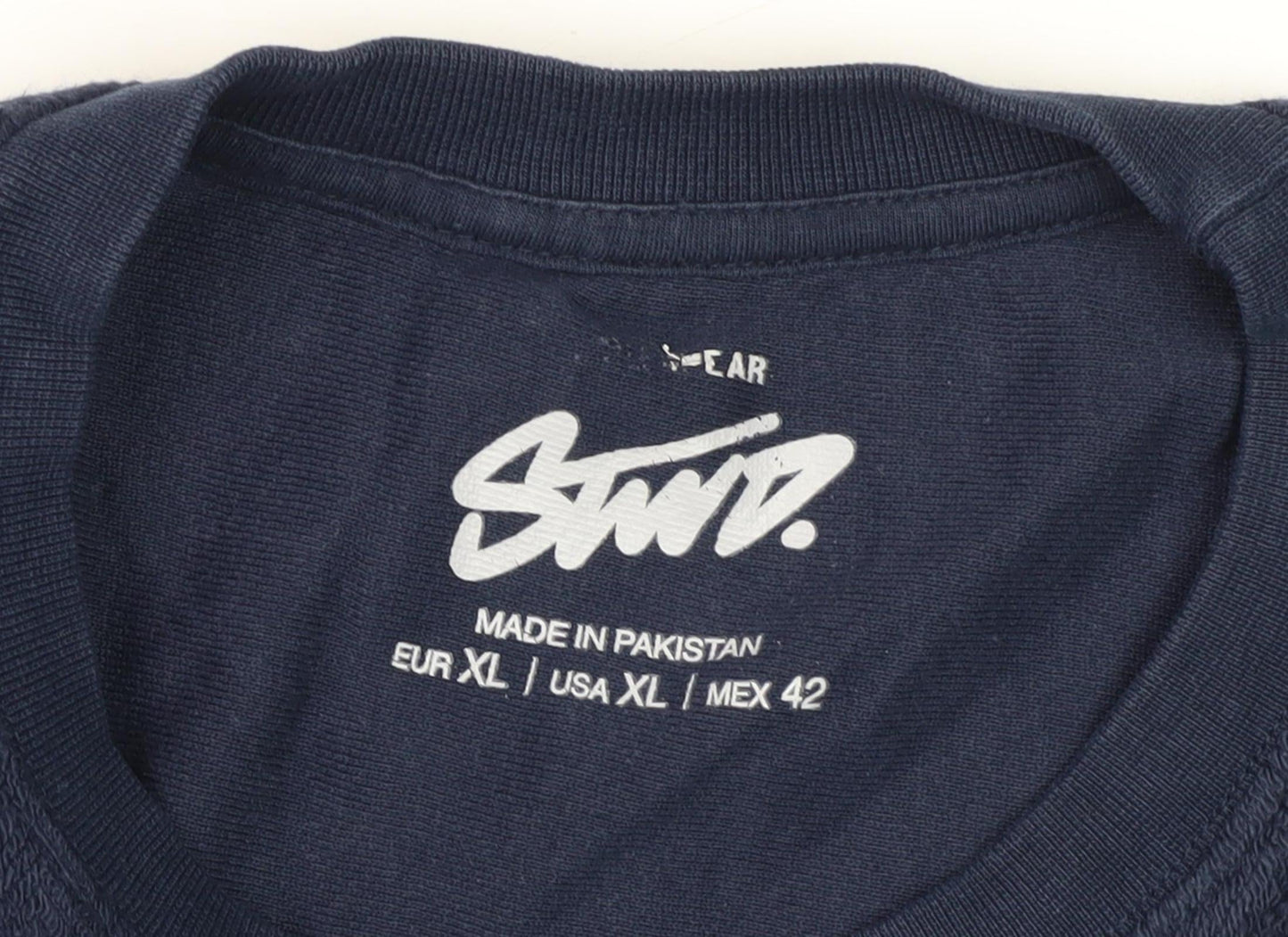 STWD Men's XL Blue Music Logo T-Shirt