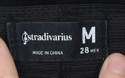 Stradivarius Women's Black Leggings, Size M