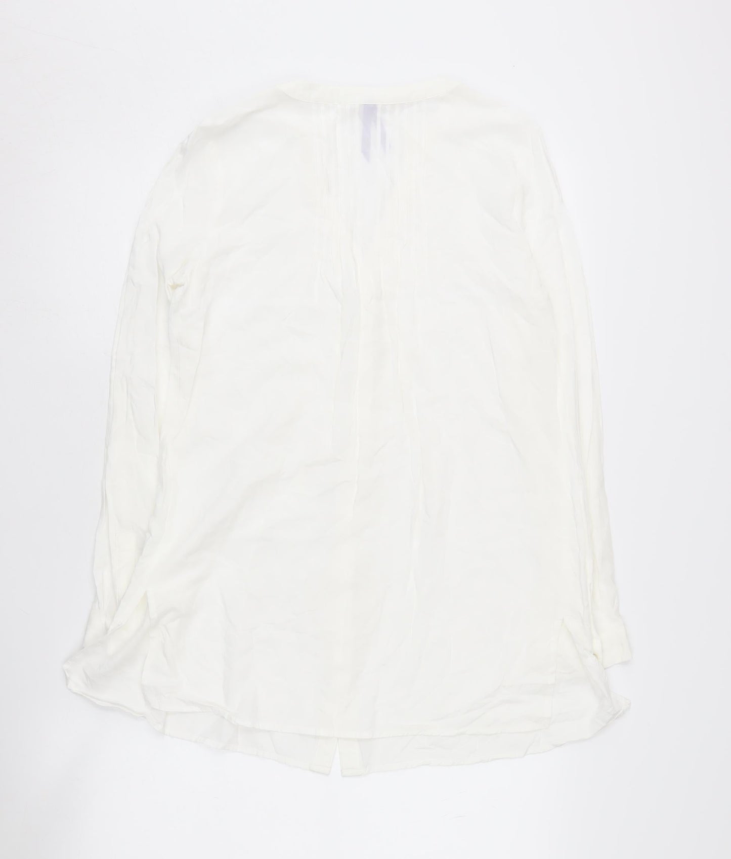 Séraphine Women's White Long Sleeve Button-Up Shirt