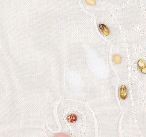 Eastex Women's Beige Blazer UK 14, Polyester, 3/4 Sleeve