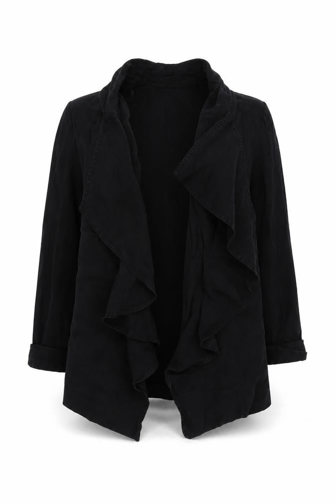 Womens UK Size 6 Warehouse Regular Black Blazer