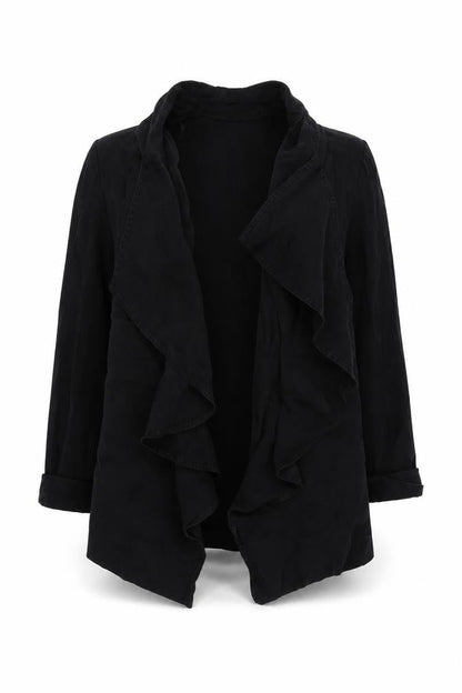 Womens UK Size 6 Warehouse Regular Black Blazer