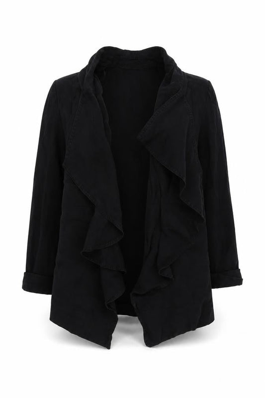 Womens UK Size 6 Warehouse Regular Black Blazer