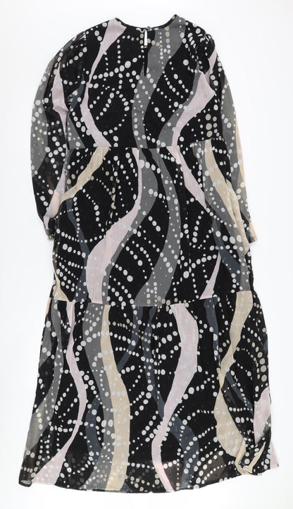 Oliver Bonas Women’s Geometric Long Sleeve Dress