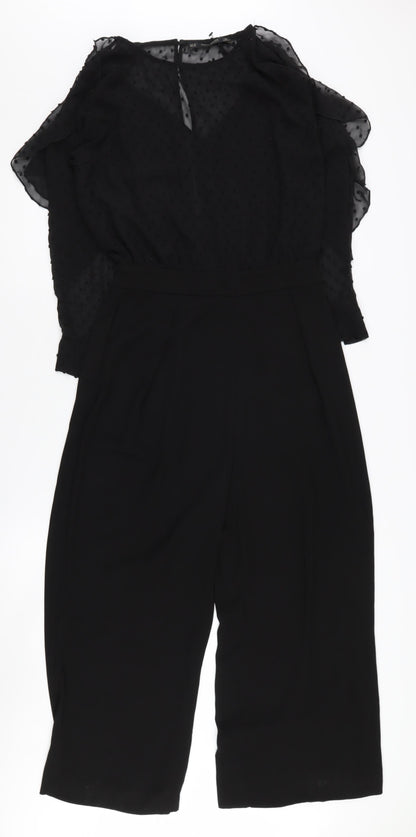 Zara Women's Black XS Jumpsuit - Casual & Stylish