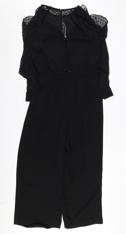Zara Women's Black XS Jumpsuit - Casual & Stylish