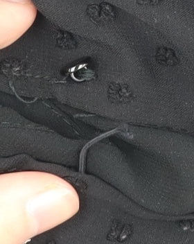 Zara Women's Black XS Jumpsuit - Casual & Stylish