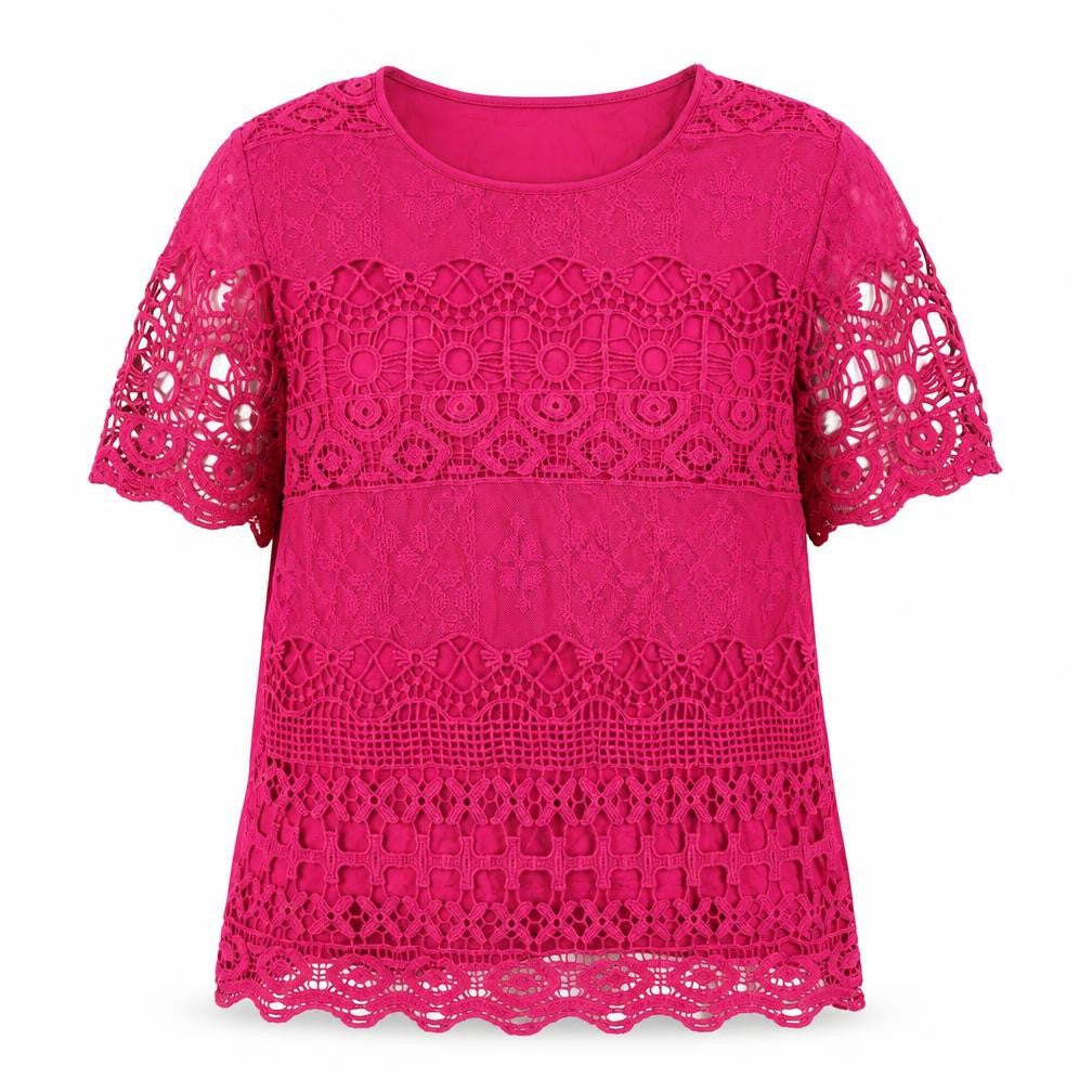 Womens UK Size S Isle Pink  Blouse
