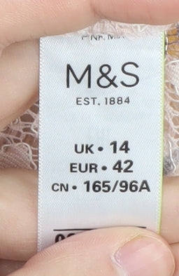 Womens UK Size 14 Marks and Spencer Multicoloured  Blouse