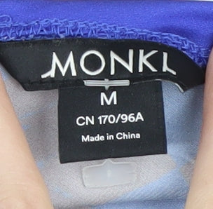 Womens UK Size M Monki Blue Camisole Tank