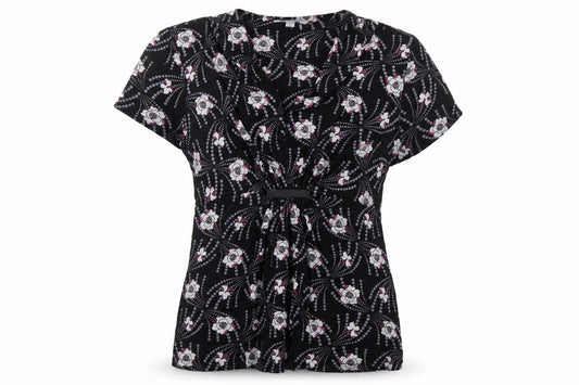 Womens UK Size 10 J.Taylor Black  Blouse