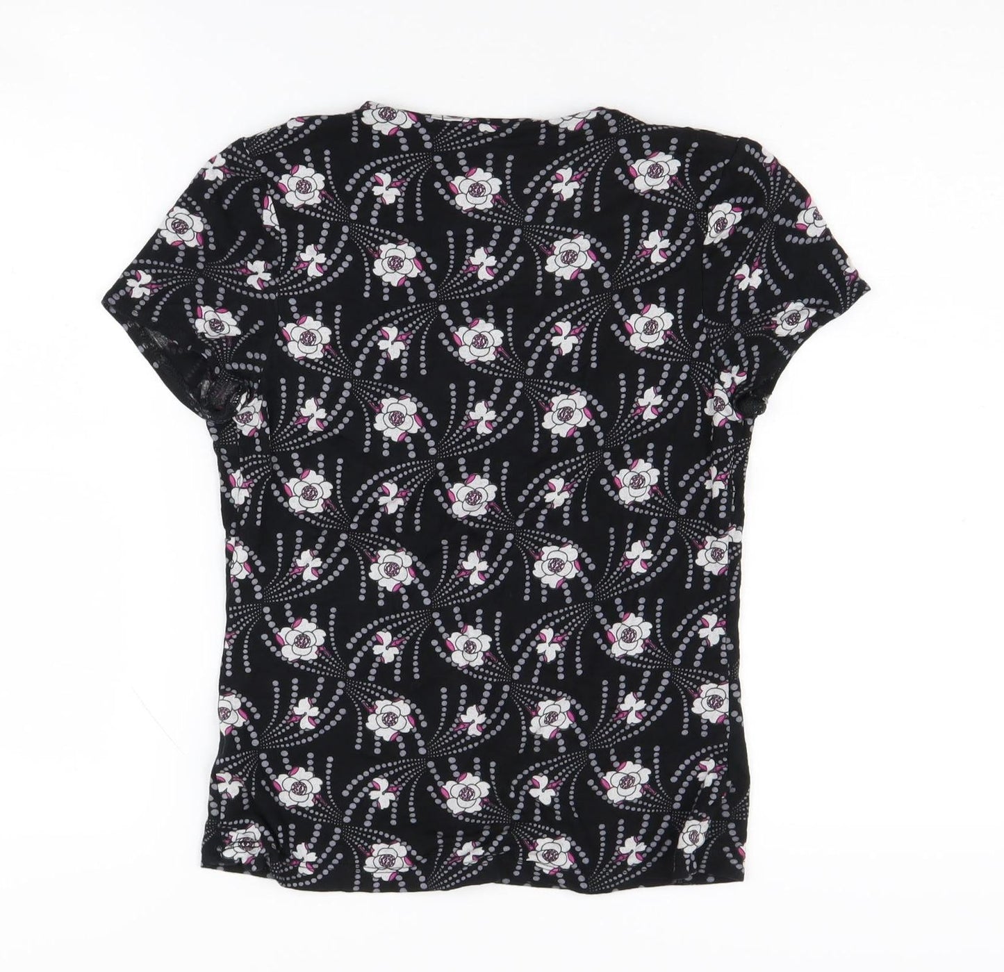 Womens UK Size 10 J.Taylor Black  Blouse
