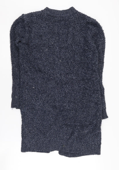 Womens UK Size 8 White Stuff Blue Cardigan Jumper