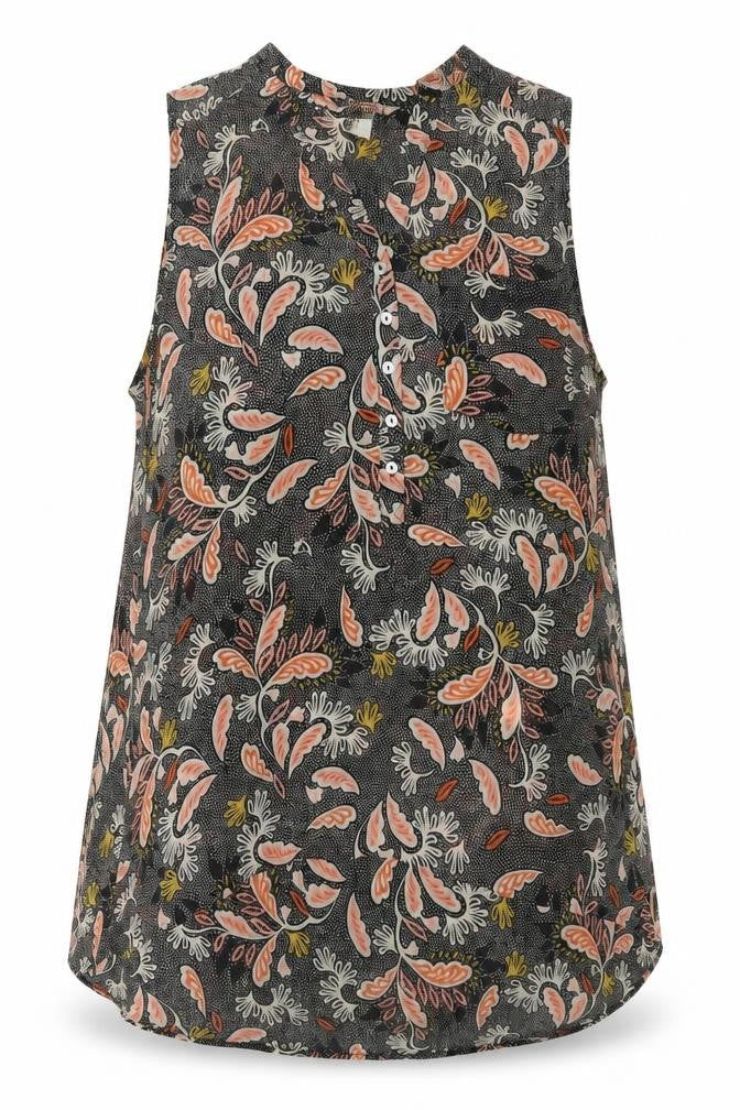 Womens UK Size 8 H&M Multicoloured Basic Blouse