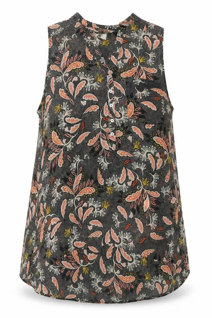 Womens UK Size 8 H&M Multicoloured Basic Blouse