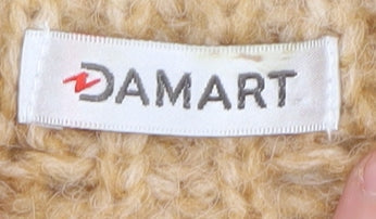 Womens UK Size L Damart Beige Pullover Jumper