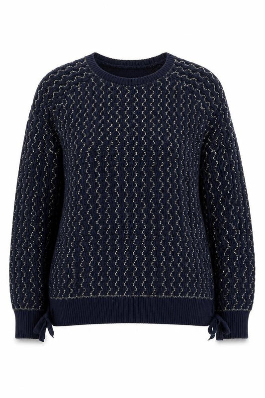 Great Plains Women's Blue Pullover Jumper, S, Crew Neck