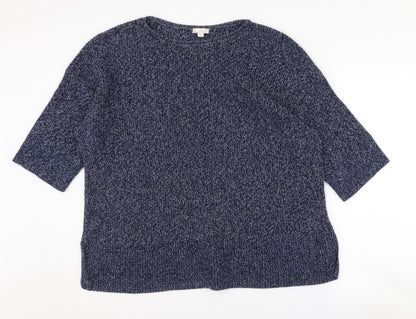 Gap Women's Blue Pullover Jumper M/L