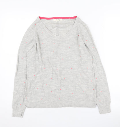 Womens UK Size 6 White Stuff Grey Pullover Jumper