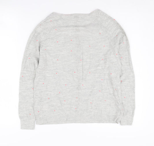 Womens UK Size 6 White Stuff Grey Pullover Jumper