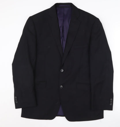 Mens UK Size 38 Daniel Hechter Regular Blue Suit Jacket