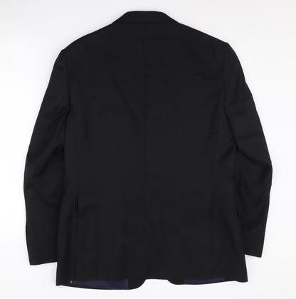 Mens UK Size 38 Daniel Hechter Regular Blue Suit Jacket