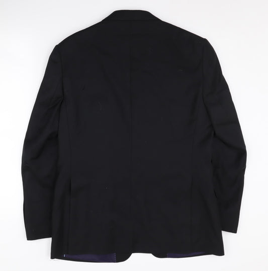 Mens UK Size 38 Daniel Hechter Regular Blue Suit Jacket