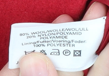 Classic Woman Red Blazer, Women, Size 18, Notch Lapel