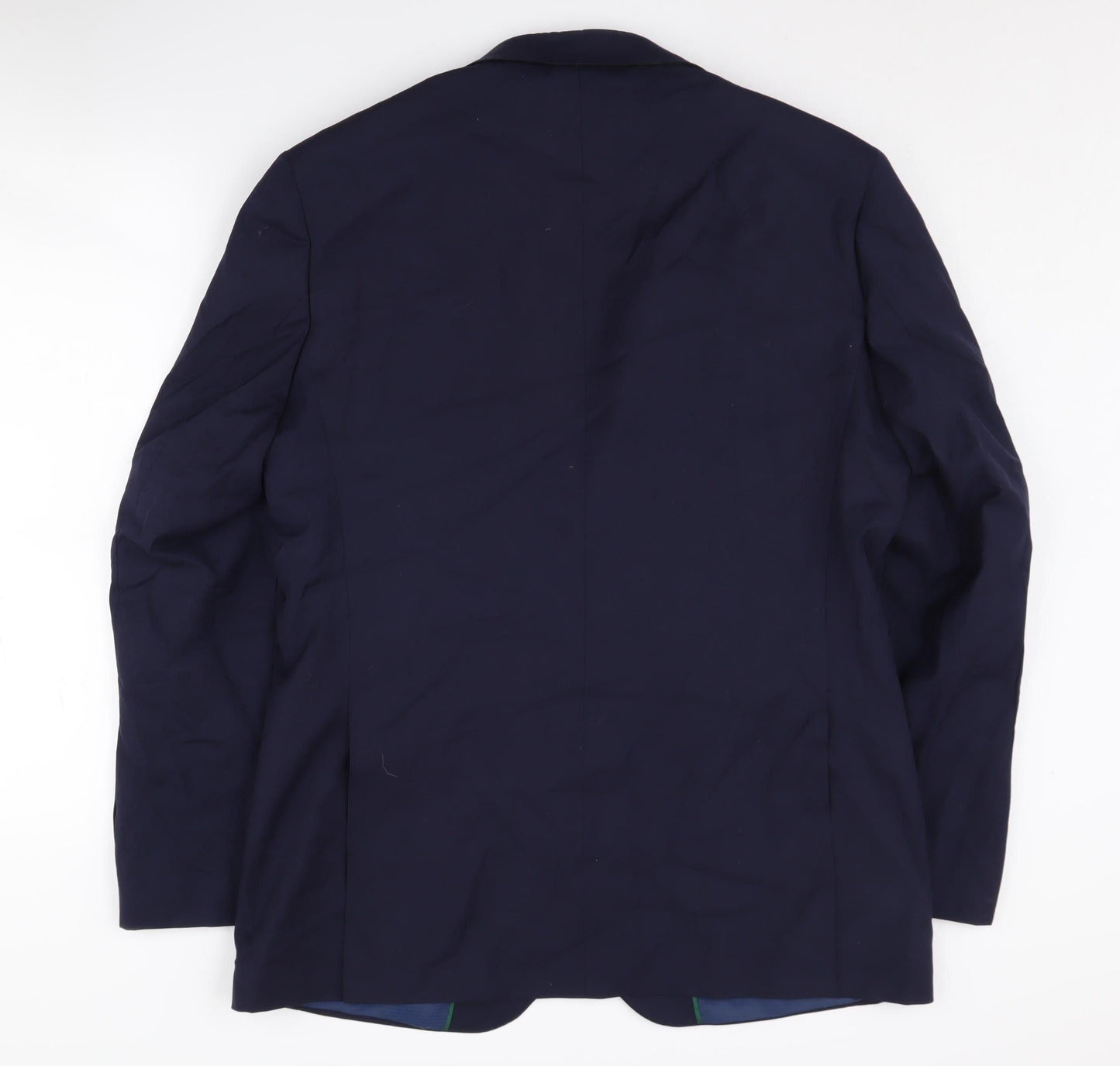Mens UK Size 40 Marks and Spencer Regular Blue Suit Jacket