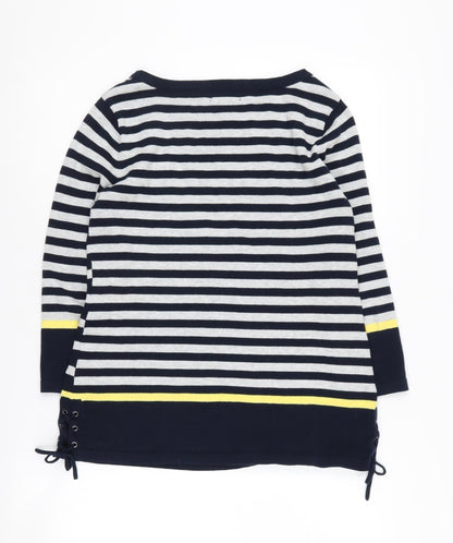 Womens UK Size S Kenar Multicoloured Pullover Jumper