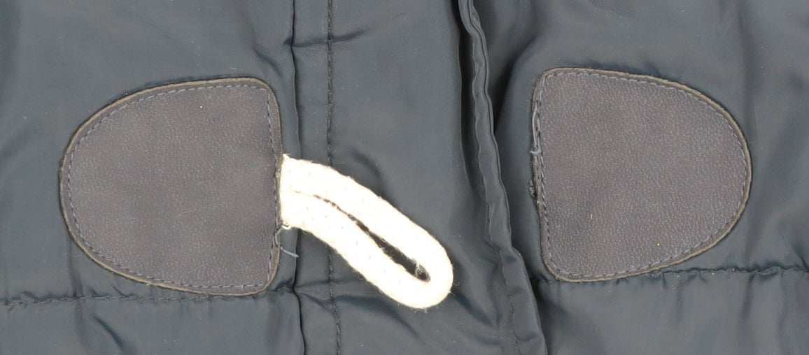 Super Dry Women's Blue XS Puffer Jacket