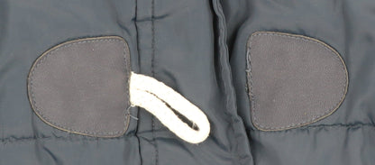 Super Dry Women's Blue XS Puffer Jacket