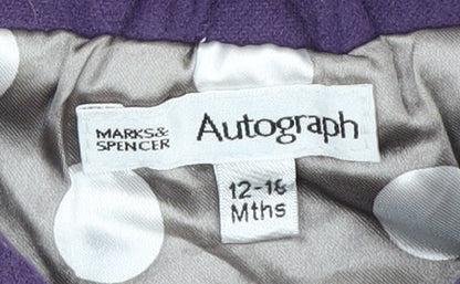 Marks and Spencer Purple Cape 12-18 Months Unisex Toddler