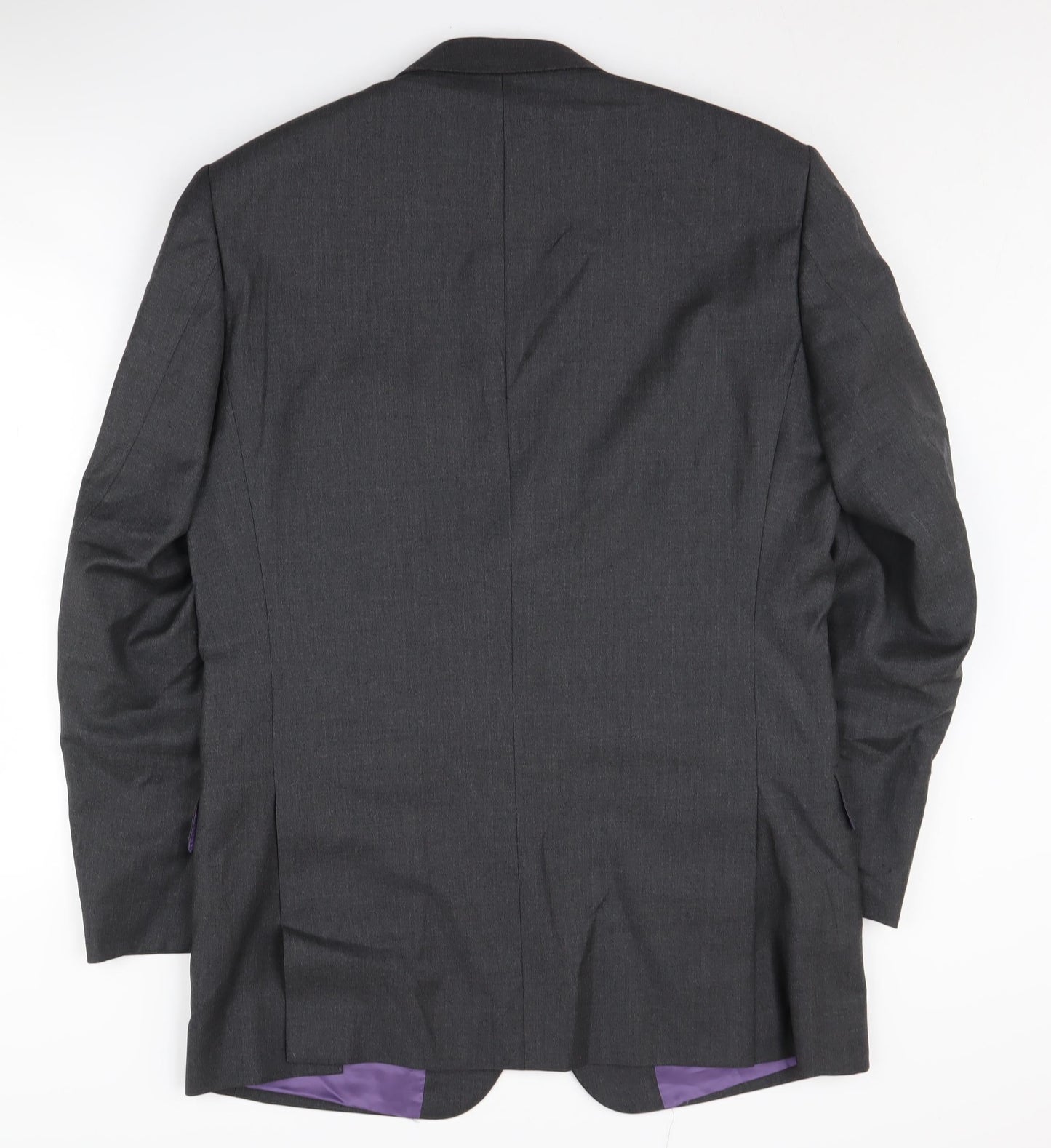 Mens UK Size 42 T.M.Lewin Regular Grey Suit Jacket