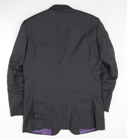 Mens UK Size 42 T.M.Lewin Regular Grey Suit Jacket