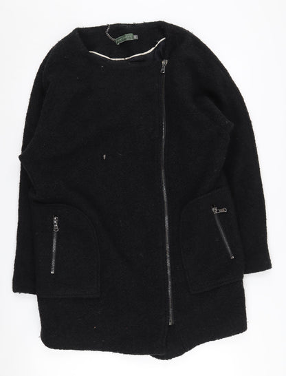 Mint Velvet Women’s Black Mid-Length Coat Size 12