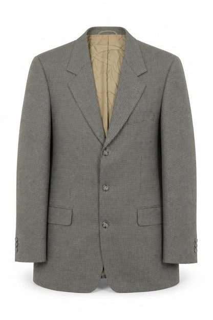 Mens UK Size 40 Desch Regular Grey Suit Jacket