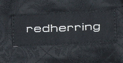 Mens UK Size 38 Red Herring Regular Blue Suit Jacket
